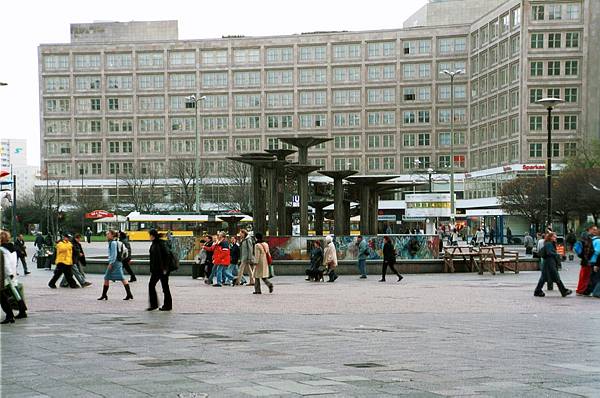 November 2002. Berlin. Berlin-Mitte. Alexanderplatz