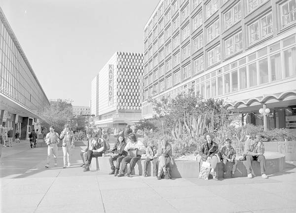 September 1993. Berlin. Berlin-Mitte. Alexanderplatz.