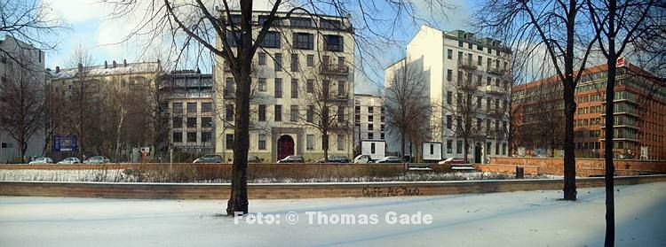 18. 12. 2009. Berlin. Berlin-Mitte. Engeldamm. Winter. Schnee