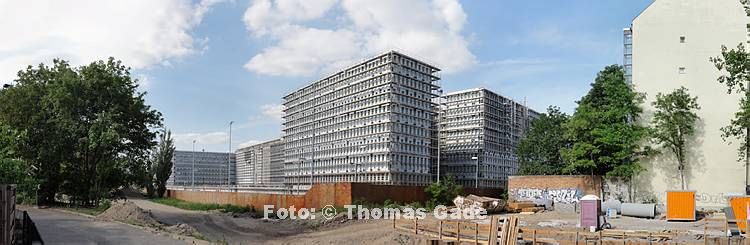 23. 5. 2011. Berlin. Berlin-Mitte. Baustelle des BND. Bundesnachrichtendienst