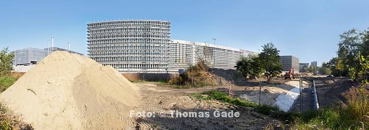23. 10. 2011. Berlin. Berlin-Mitte. Baustelle BND - Zentrale an der Chausseestra?e