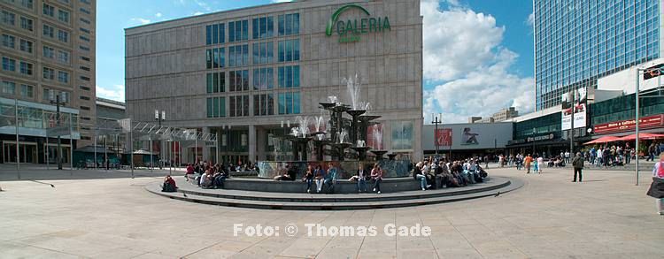 August 2009. Berlin. Berlin-Mitte. Alexanderplatz