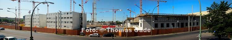 6. 8. 2009. Berlin. Berlin-Mitte. Baustelle des BND. Chausseestra?e