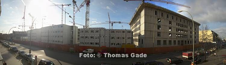 19. 11. 2009. Berlin. Berlin-Mitte. Chausseestra?e. Baustelle Zentrale des BND. Bundesnachrichtendienst