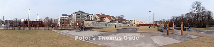 12. 3. 2011. Berlin. Berlin-Mitte. Bernauer Stra?e. Ehemaliger Mauerstreifen. Gedenkst?tte Berliner Mauer  -  Berlin Wall Memorial