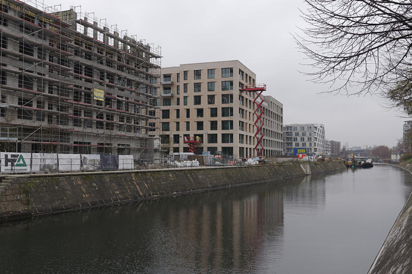 Europacity-Berlin. Baustelle