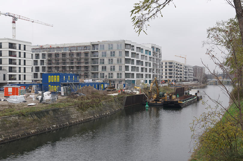 Europacity-Berlin. Baustelle