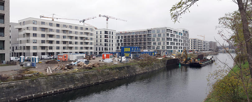 Europacity-Berlin. Baustelle