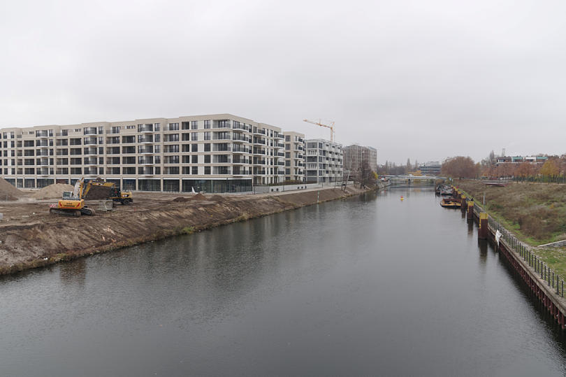 Europacity-Berlin. Baustelle