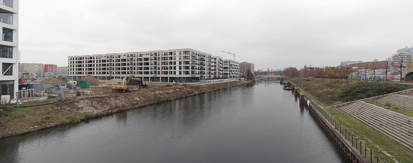 Europacity-Berlin. Baustelle