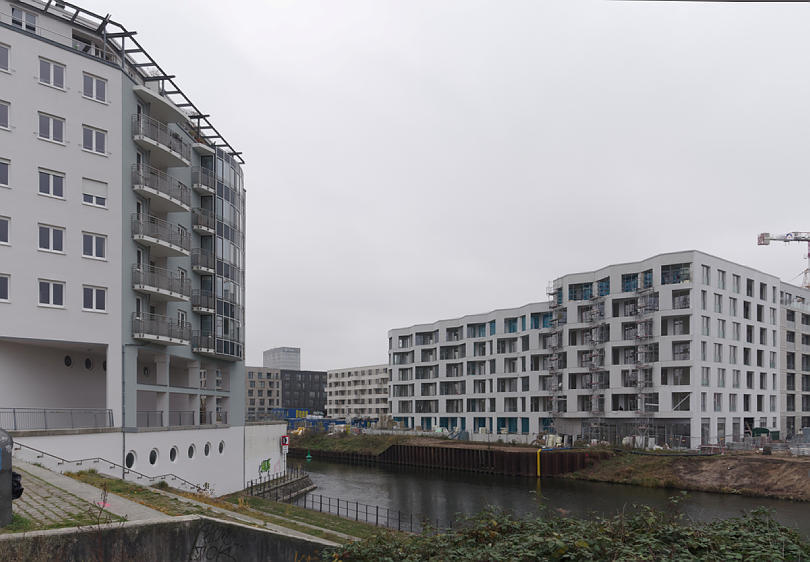 Europacity-Berlin. Baustelle