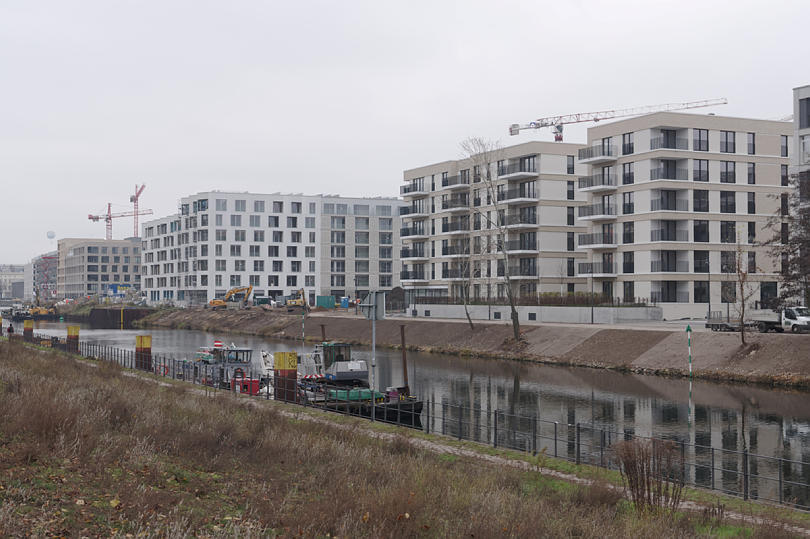 Europacity-Berlin. Baustelle