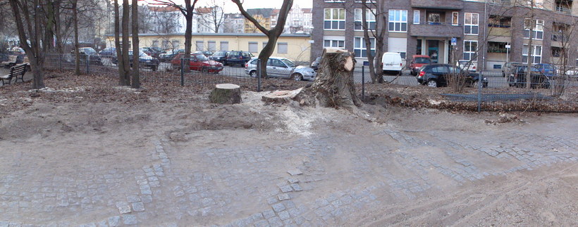 3. 3. 2011. Berlin. Mitte. Wedding. Pekinger Platz