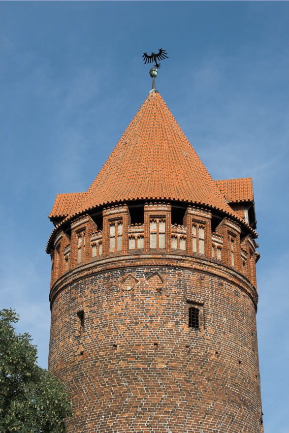 22. 7. 2009. Sachsen-Anhalt. Tangermünde. Kleinstadt an der Elbe in der Altmark. Altstadt mit Fachwerkhusern.