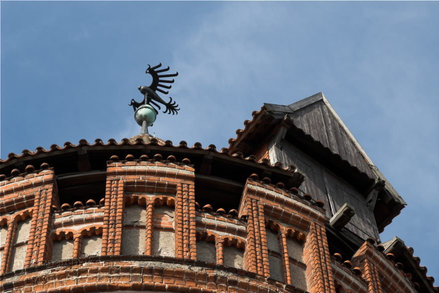 22. 7. 2009. Sachsen-Anhalt. Tangermünde. Kleinstadt an der Elbe in der Altmark. Altstadt mit Fachwerkhusern.