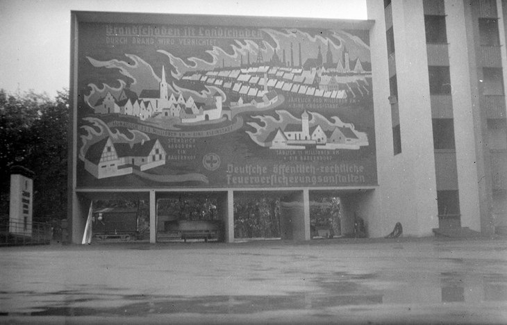 um 1936. Dresden. Deutsche öffentlich-rechtliche Feuerversicherungsanstalten.