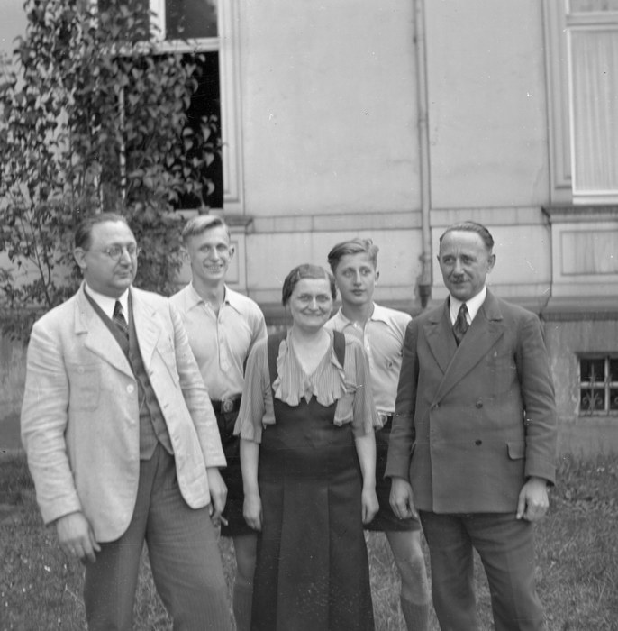 1936. Sachsen. Dresden. Menschen. Familie