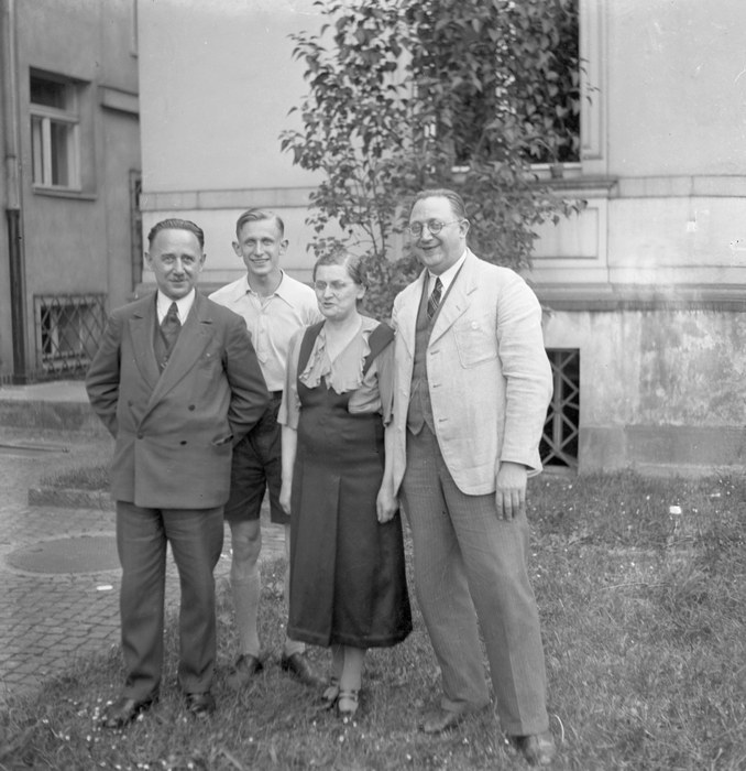 1936. Sachsen. Dresden. Menschen. Familie