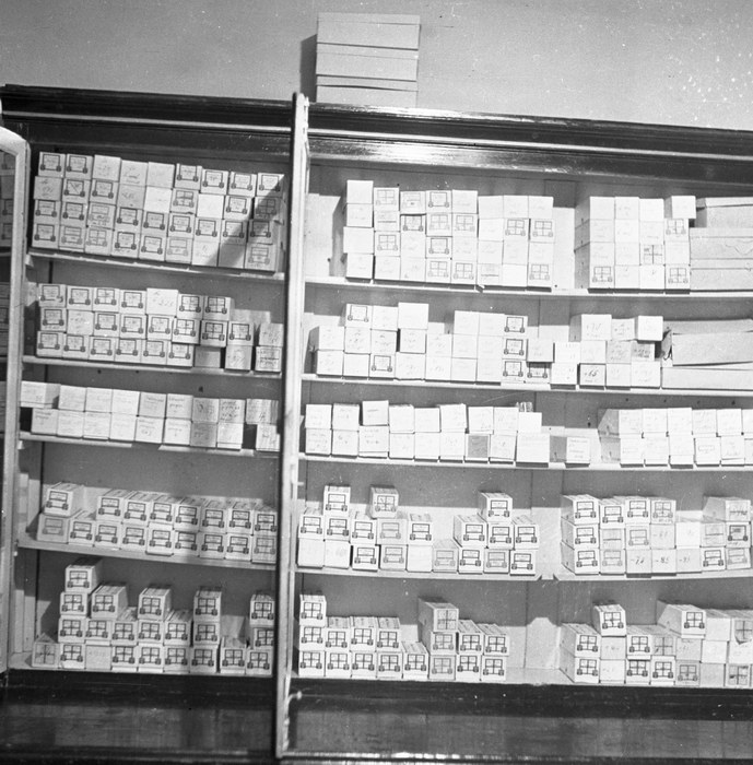 1936. Sachsen. Dresden. Fotolabor. Dunkelkammer