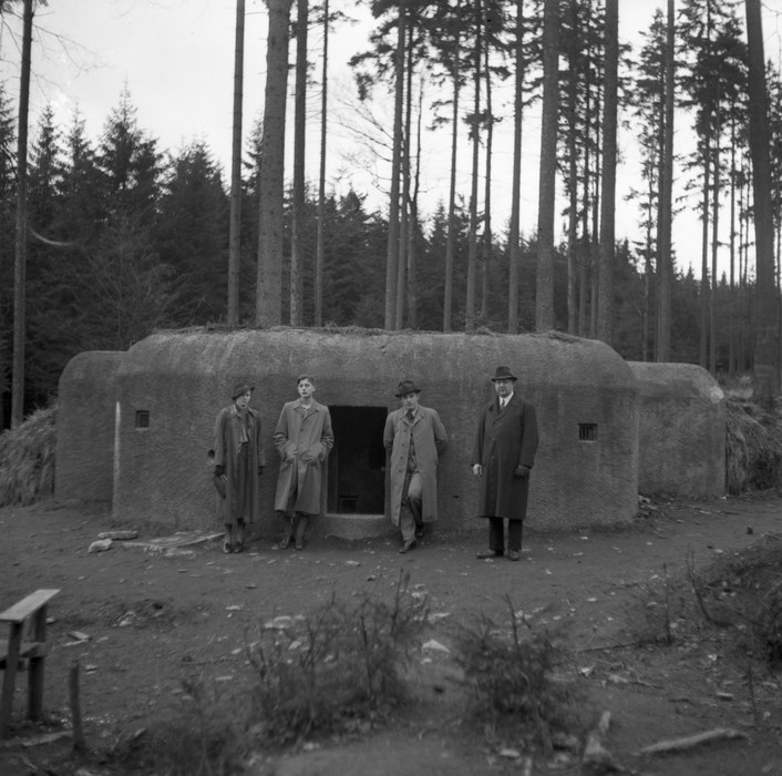 1936. Sachsen. Dresden. Nationalsozialismus. Drittes Reich. Bunker