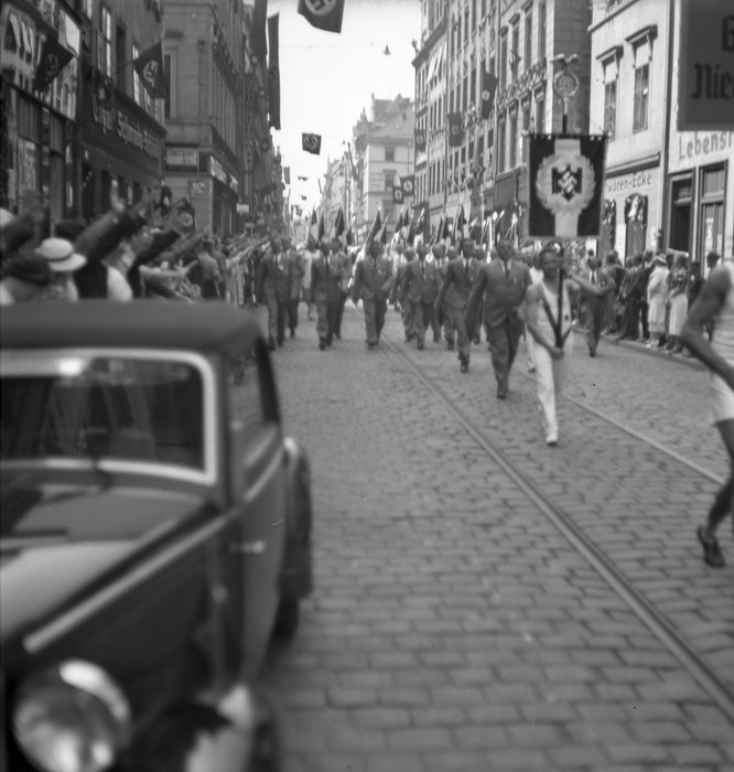 1936. Sachsen. Dresden. Nationalsozialismus. Drittes Reich.