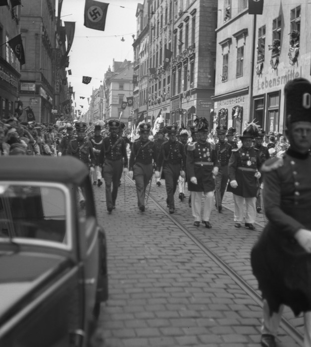 um 1936. Dresden. Drittes Reich. Nationalsozialismus.