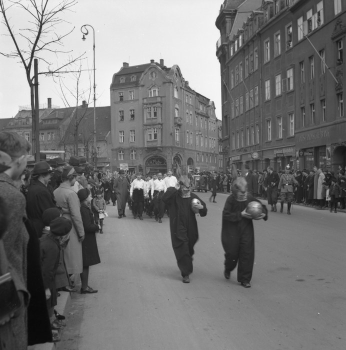 um 1936. Dresden. Drittes Reich. Nationalsozialismus.