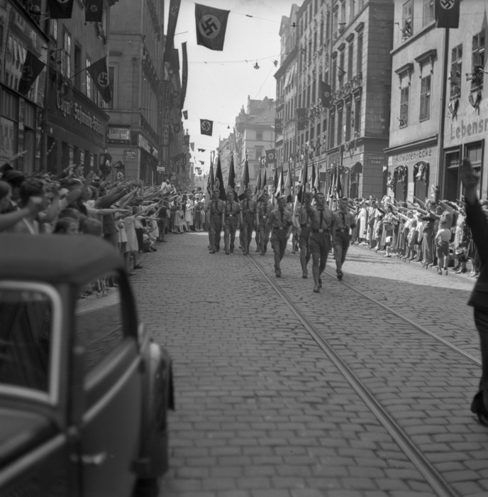 um 1936. Dresden. Drittes Reich. Nationalsozialismus.