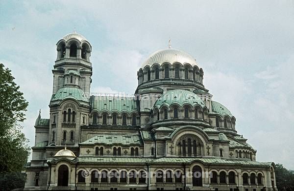 1964. Bulgarien. Sofia. Alexander Nevski Kathedrale